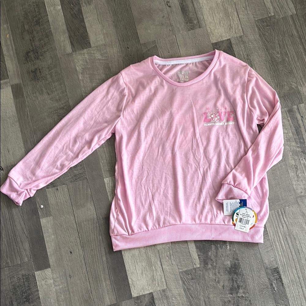 Sleep on it girls pajama  shirt. L(14-16)